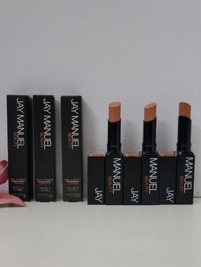 3 pk JAY MANUEL BEAUTY THE ULTIMATE LIPSTICK 0.11 oz COAX NEW IN BOX